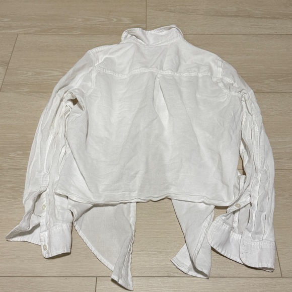 Madewell White Button Down Shirt - Picture 9 of 9